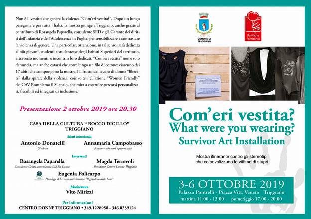 Com'eri vestita